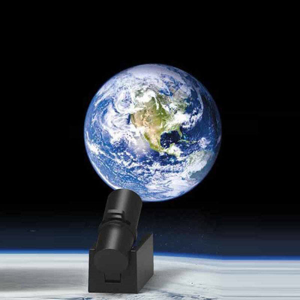 Stjerneprojektor LED Jord/månelampe Galaxy Light Projektor moon 4.5*2.8*2.5cm
