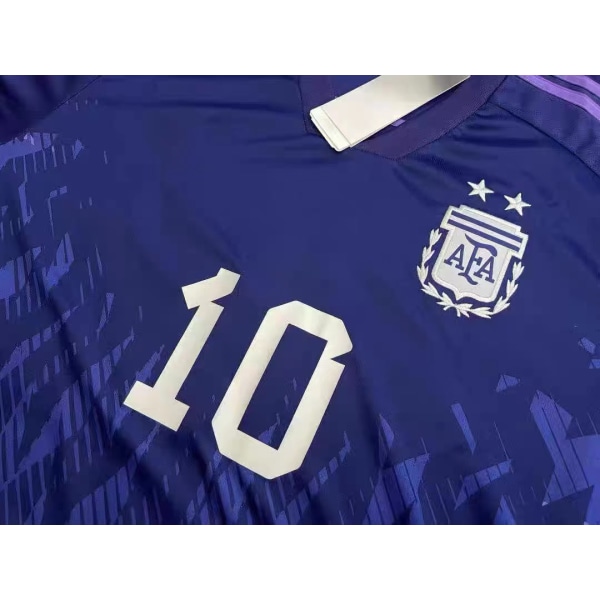 Lapsi / Aikuinen 22 23 World Cup Real Madrid -vieras Jersey Soccer Set Benzema-9 #2xl