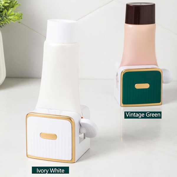 Badeværelsestilbehør Device Dispenser Squeezer white 5*5*5.5cm