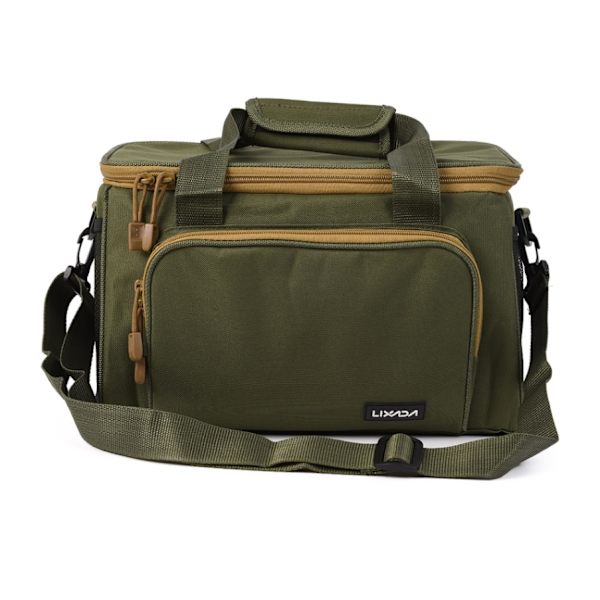Multifunktionell fiskeväska utomhus vattentät army green