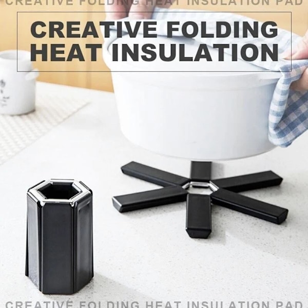 Creative Folding Isoleringspude Grydeholder Creative Folding Varmeisoleringspude 3pcs 8x5.3cm