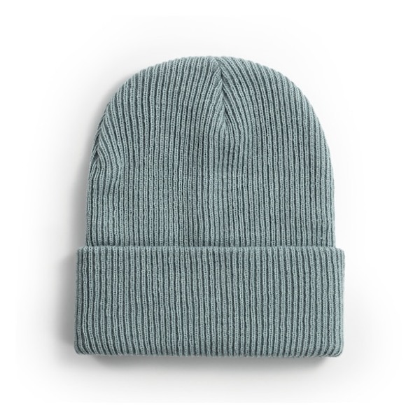 Varm strikkede huer Solid Unisex til kvinder Beanie uldblandinger Blød efterårs vinterhue Color 10