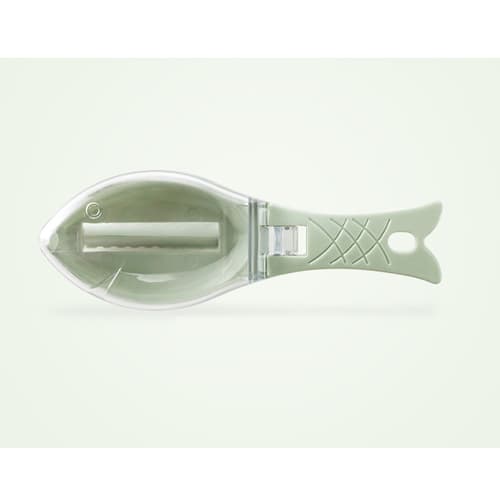 Fiskeskindsbørsteskraber gray