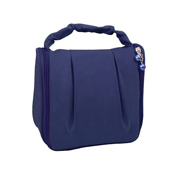 Vattentät resekosmetikväska Organizer navy blue