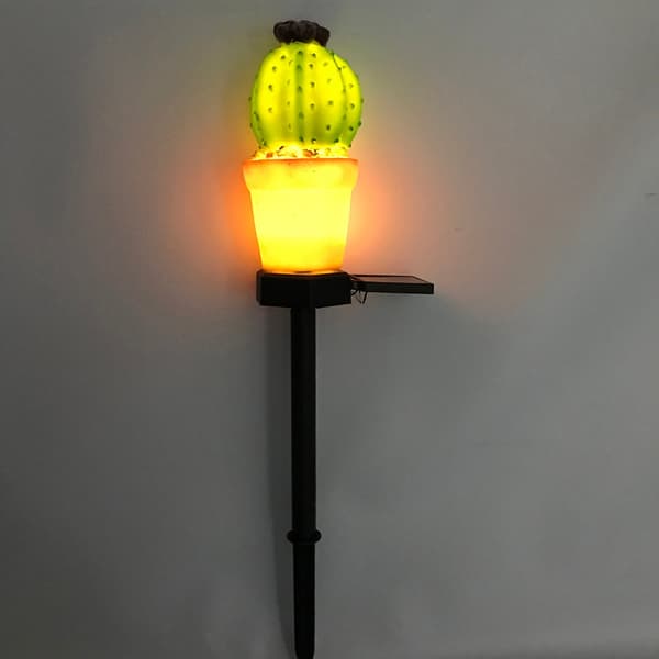 Havelyssensor Kontrollys Cactus LED Solar Light single-headed cactus