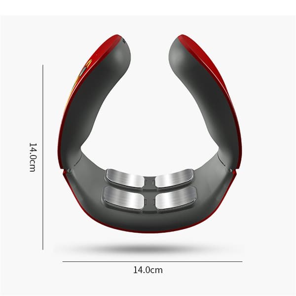Smart halskotmassage Nack- och axelmassage white