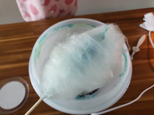 DIY elektrisk sockervaddsmaskin white