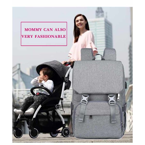 Mom Maternity Baby Care Plejetasker black 26*19*40cm