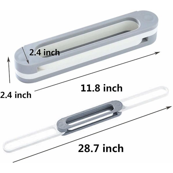 Vægmonteret foldbare hjemmesko Håndklæder gray 30*5*6cm