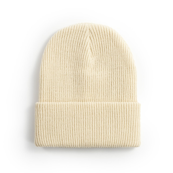 Varm strikkede huer Solid Unisex til kvinder Beanie uldblandinger Blød efterårs vinterhue Color 9