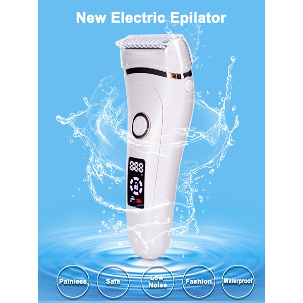 Elektriska rakapparater smärtfri torr våt amfibie 1pc