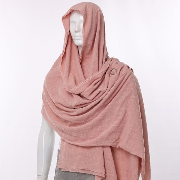 Vintage Pirate Scarf Medeltida Hood Cloak Halloween Cosplay Medeltiden Shoulder Cowl pink