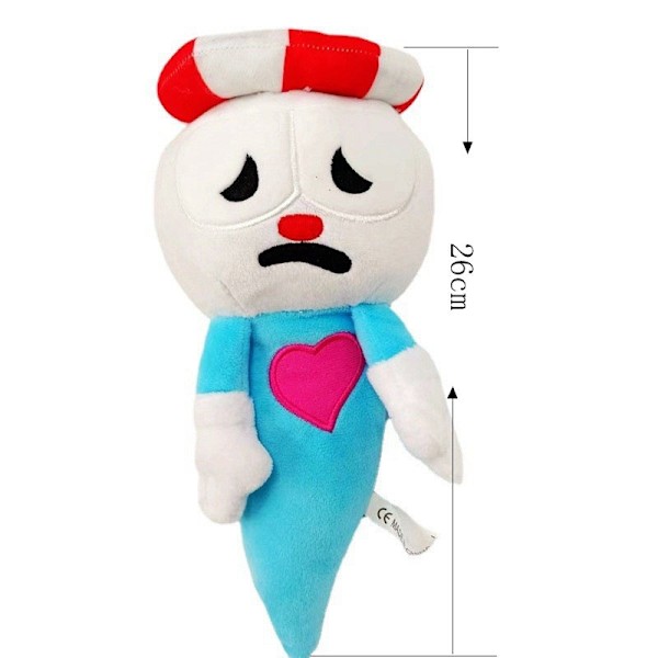 6 stil Hot Cuphead Mugman The Chalice Plysch Doll Toy Gift red