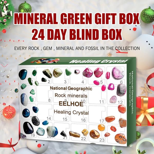 Christmas Countdown 24 Days Crystal Exemplar Collection Leksaker assorted 21*16cm