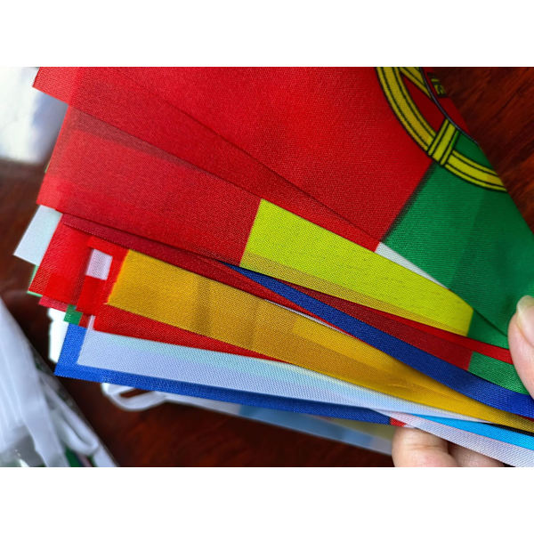 2stk World Cup flag Bunting Bunting Qatar 2022 World Cup flag 1pc 9m