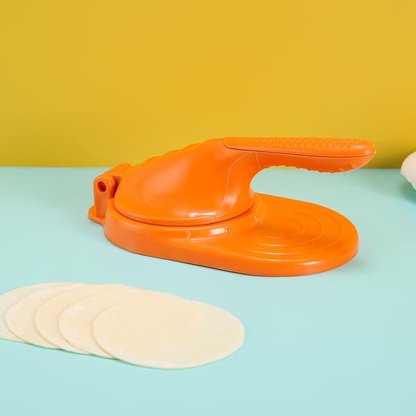 Dumpling Wrapper Artefact Dumpling Crust Tool Tee-se-itse Maker orange 24x11cm