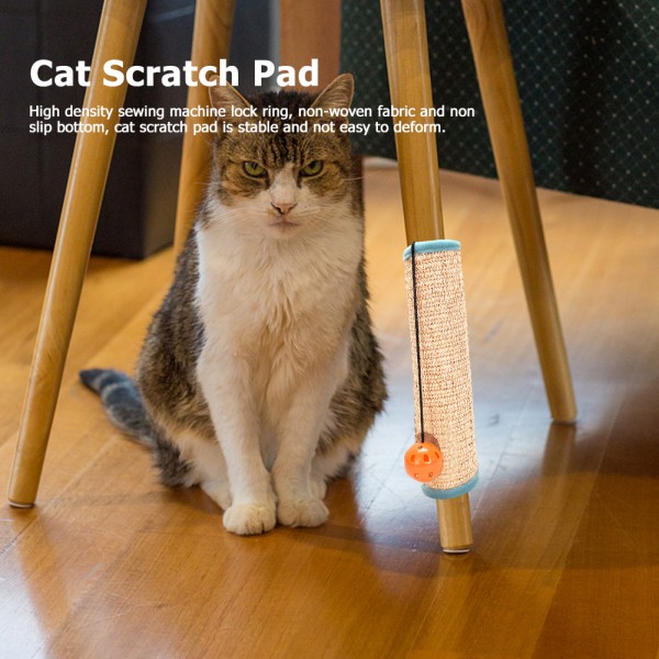 Cat Scratcher Sisal Mat Board Cat Scratch Claw Sharpener light sisal 24.5*831.5cm