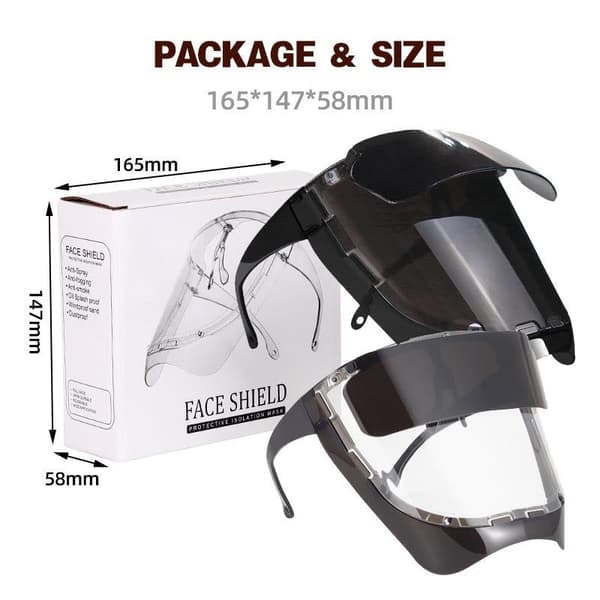 Professionell svetsmask transparent