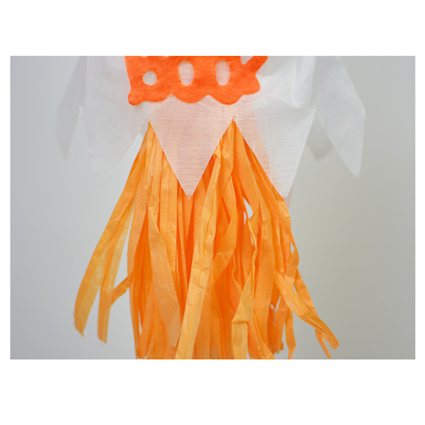 Halloween Halmspökhänge Glad Helloween Party Decor orange 3pcs