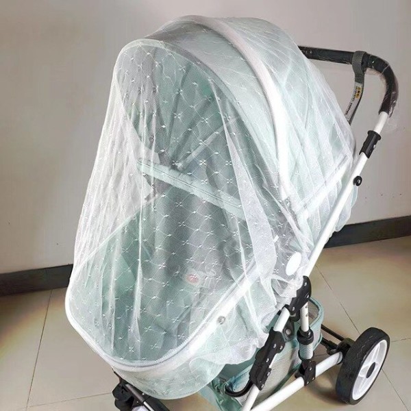 Cover myggnät för baby Andas mesh dragsko Myggnät för baby Embroidered Net