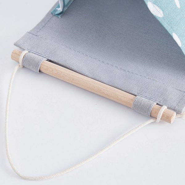 3-ficks Oxford tyg garderob Hängande diverse förvaringsväskor gray 54*19*14cm