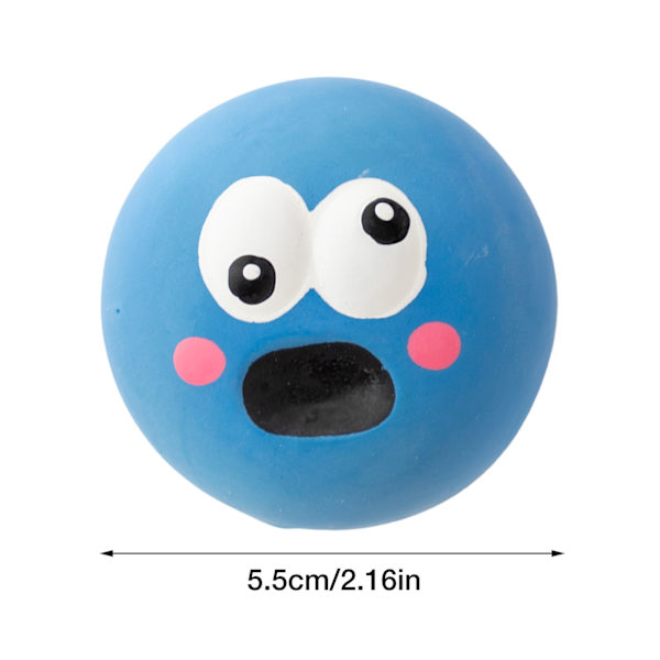 Silikon hundleksak Pet Spel Piper bollleksak blue