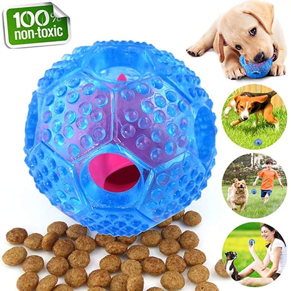 Dog Chew Toy Gummi Pet Ball blue