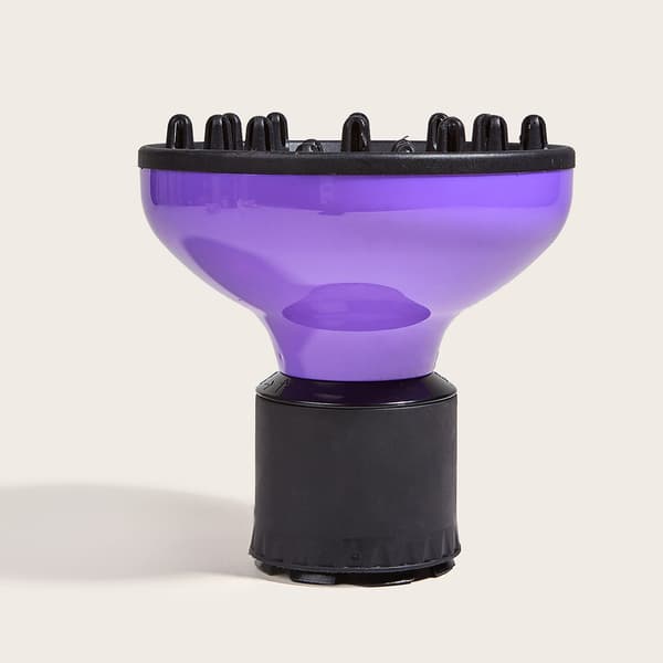 4,2-5,8 cm lockigt hår diffusor big wave verktyg purple