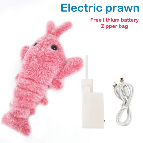 Interaktiv elektrisk hummer plyschleksak Husdjur 1pc