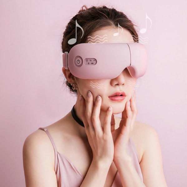 Elektrisk ögonmassageapparat med värme - Intelligent ögonskydd white 32*3cm