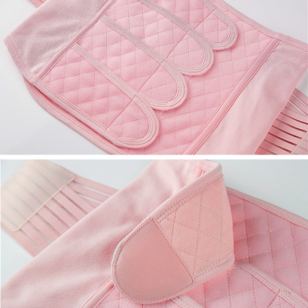 Postpartum Bälte Återhämtning Bandage Graviditet Mage Stödgördel Postnatal midja Smal khaki xl