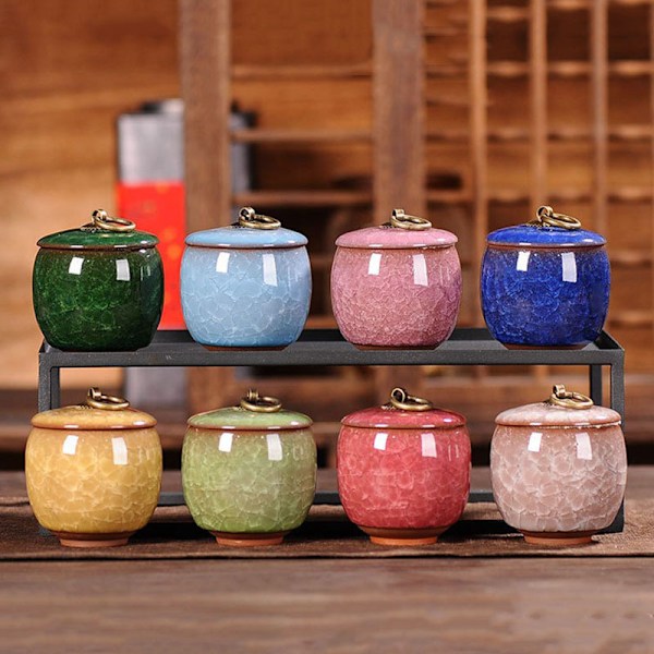 Kjæledyrurne for aske Katt Mini Pet Memorial Stein Keramikk Urne for katteaske Dyrebegravelsesurne Menneskekremation Kaniner Kjæledyrsprodukter 15