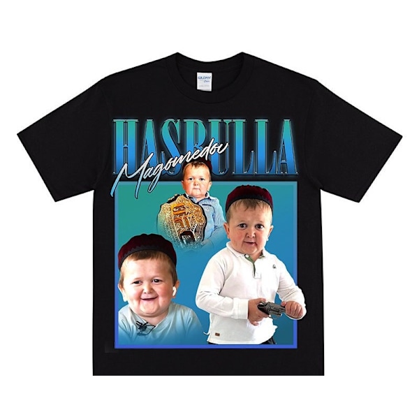 HASBULLA Homage T-shirt Black XXXL