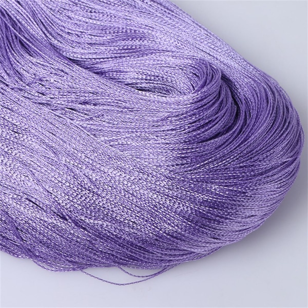 Stränggardin Hängande pärlgardiner BLÅ - i lager light purple