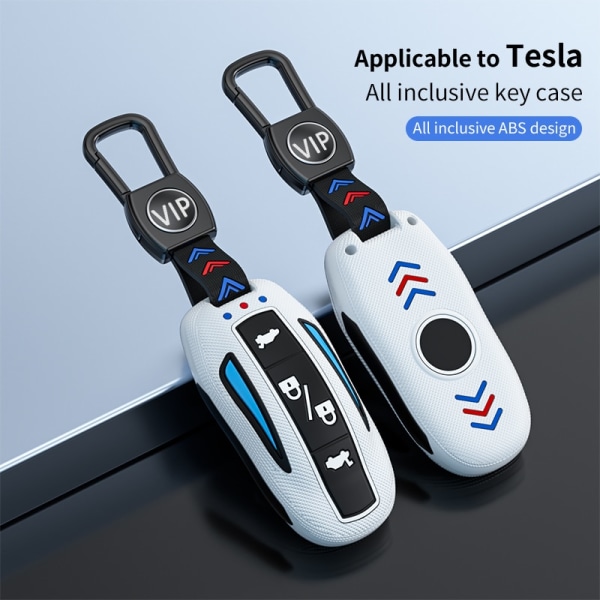 Auton Smart Key case cover Tesla Model X 3 Bag Protector Fob Band -kuoren pidikkeelle carbon black