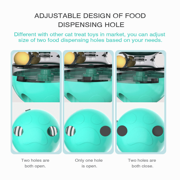 Funny Tumbler Ball Cat Legetøj Auto Feeders pink 100*100*135mm