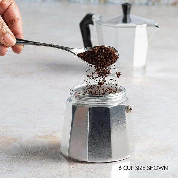 Moka Pot kaffemaskin gray 150ml
