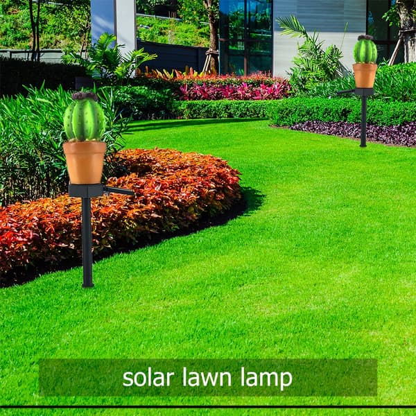 Havelyssensor Kontrollys Cactus LED Solar Light single-headed cactus