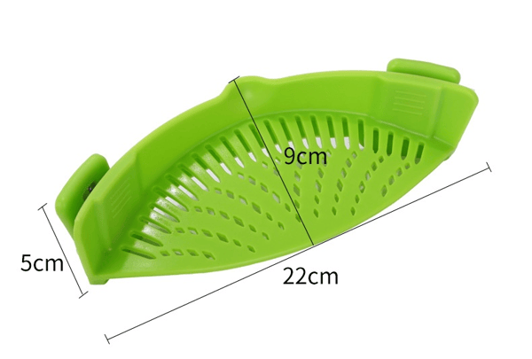 Hem Kök Silikon Stretch Dräneringsverktyg Pot Side Sil green