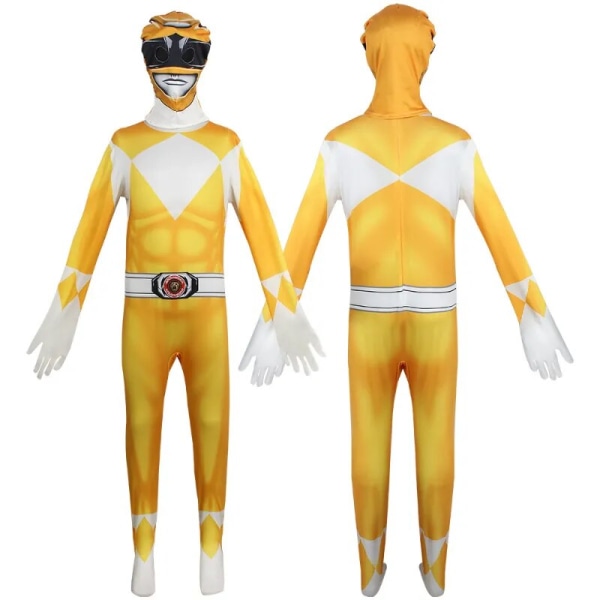 Superhjälte Samurai Sentai Shinkenger Rangers Cosplay Fantasia Halloween kostymmask Black Ranger 160cm