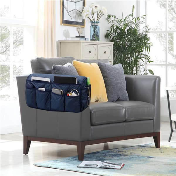 Soffa armstöd förvaringsväska hushåll dark  blue