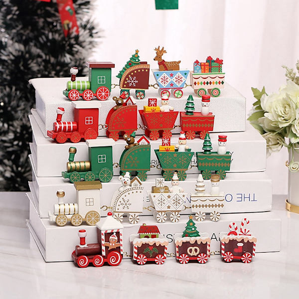 Christmas Kids Train Trädekorationer Juldekorationer Gingerbread Train