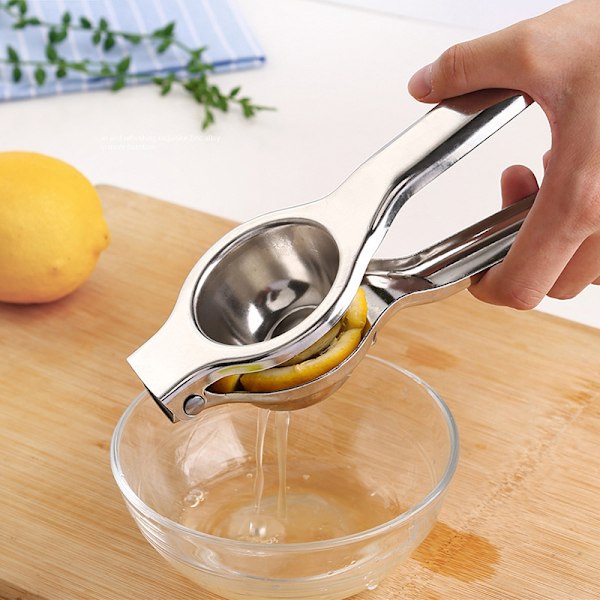 Rustfrit stål Frugt Citrus Press Køkkenværktøj tilbehør 1pc