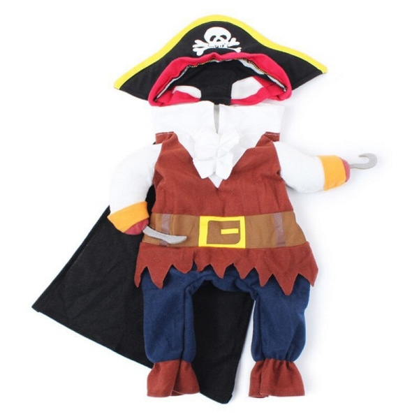 Kostumer Piratdragt Kattetøj Pet Corsair Halloween Pirate costume small