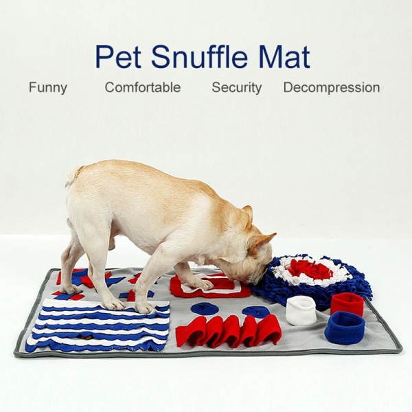 Hitta matträningsfilt Dog Pad Stress Pussel yellow