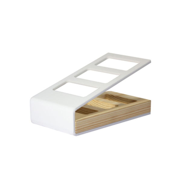 Nordic Simple Acrylic Multifunktionellt förvaringsställ white S