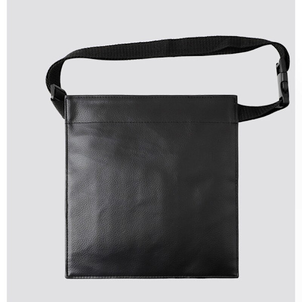 Makeup Børster Holder Rejse Læder Kosmetisk Forklæde Taske black 25*26cm