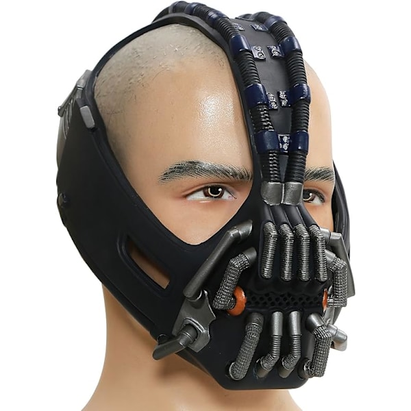 Bane Mask Vuxen Kostym Rekvisita för Dark Knight Cosplay Rekvisita Zomb