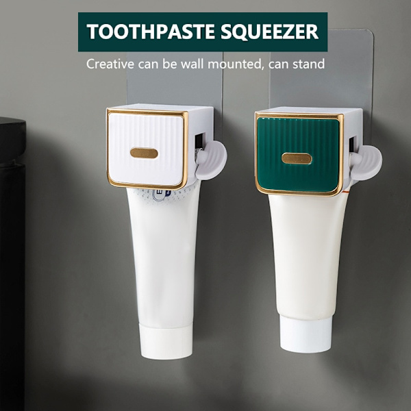 Badeværelsestilbehør Device Dispenser Squeezer green 5*5*5.5cm