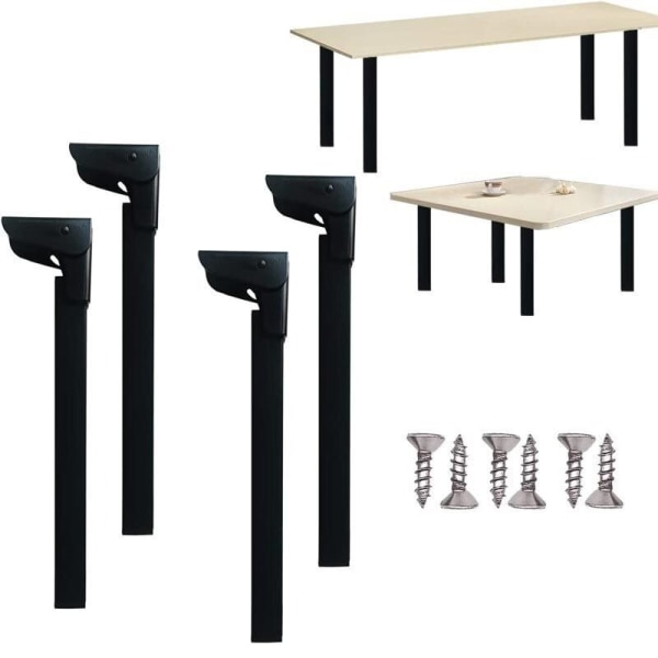 1kpl Pöydän taitettavat tukijalat Metalliset sängynjalat Sohvapöydän jalat  Sohvan jalat 35cm fd45 | 35cm | Fyndiq